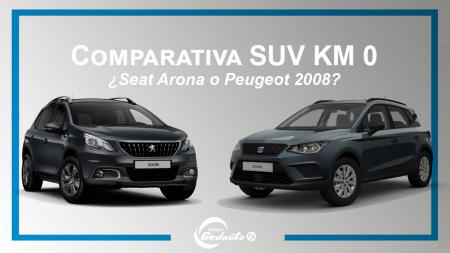 Comparativa SUV KM0: ¿Seat Arona o Peugeot 2008?