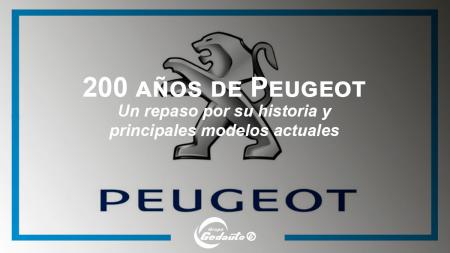 200 años de Peugeot. Un repaso por su historia y principales modelos actuales